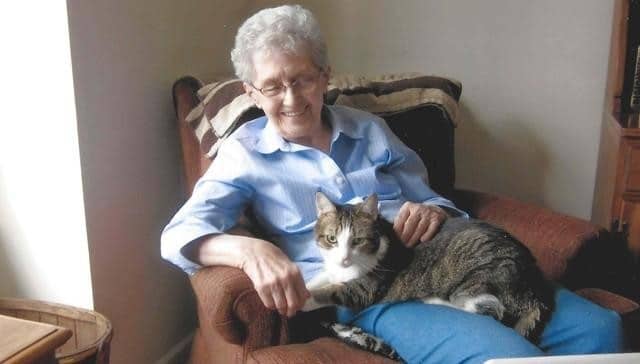 This grandmother and her cat were so bonded that they died on the same day